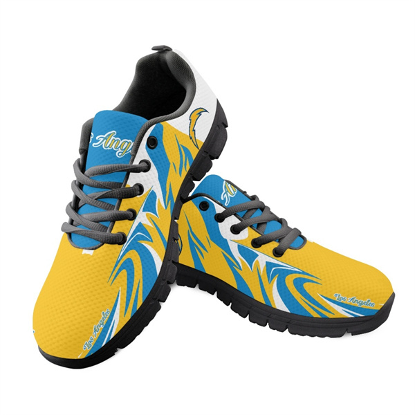 Women's Los Angeles Chargers AQ Running Shoes 005 Women's Los Angeles Chargers AQ Running Shoes 005